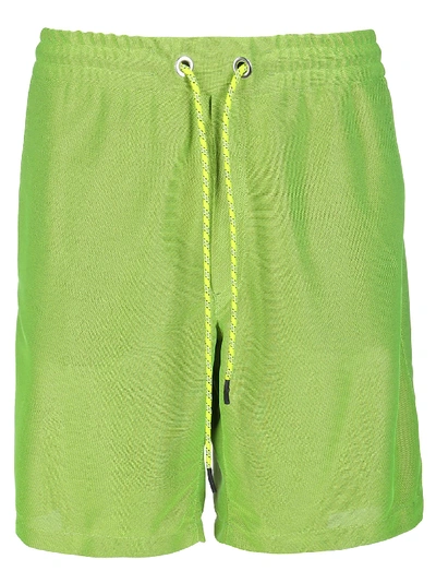 Shop Iceberg Band Track Shorts In Multicolor