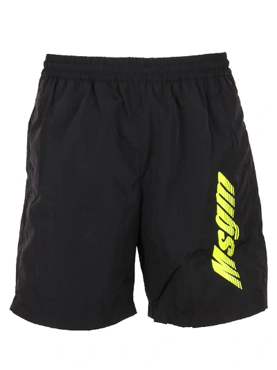 Shop Msgm Bermuda/shorts In Grigio