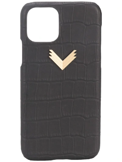 Shop Manokhi X Velante Iphone 11 Pro Case In Black