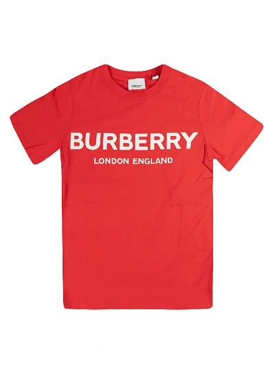 Shop Burberry Robbie T-shirt In Bright Red