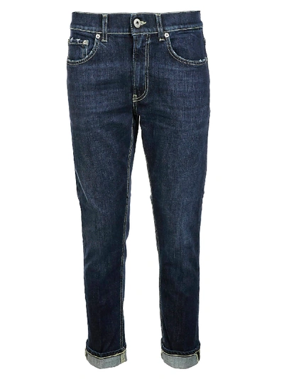 Shop Dondup Turn-up Cuffs Jeans In 800