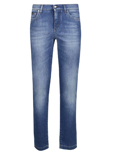 Shop Dolce & Gabbana Skinny Jeans In Blu