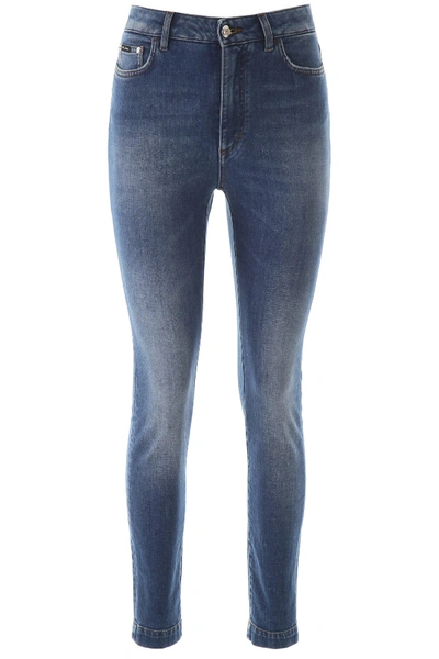 Shop Dolce & Gabbana Audrey Fit Jeans In Blu