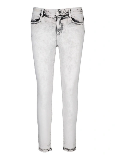 Shop Stella Mccartney Mid Rise Skinny Jeans In Smoky White