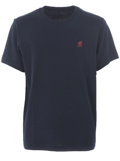 Shop Hogan T-shirt In Blue