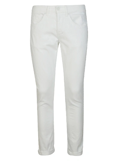 Shop Dondup Skinny Fit Jeans In Bianco