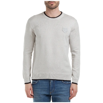 Shop Kenzo Tiger Sweater In Grigio