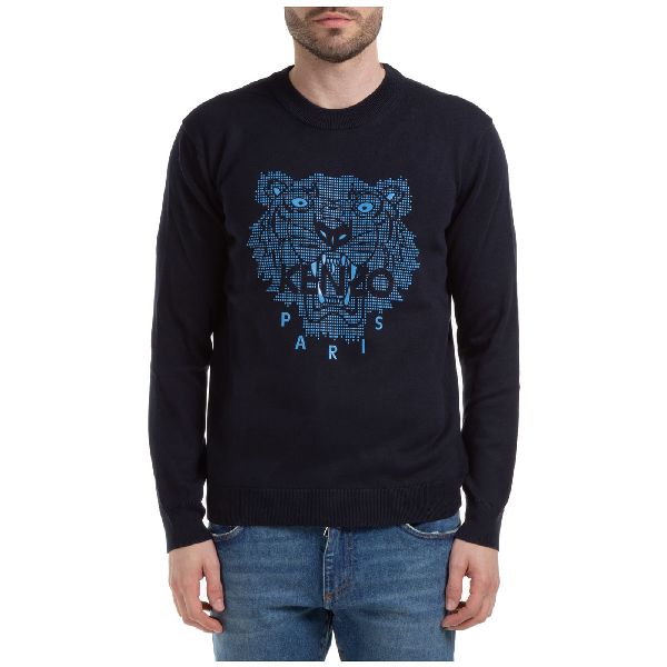 blue kenzo jumper mens