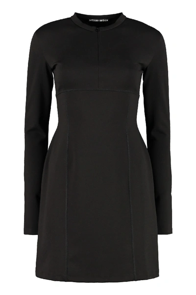 Shop Artica Arbox Jersey Sheath Dress In Black