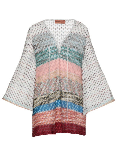 Shop Missoni Knitted Cover Up In Multi