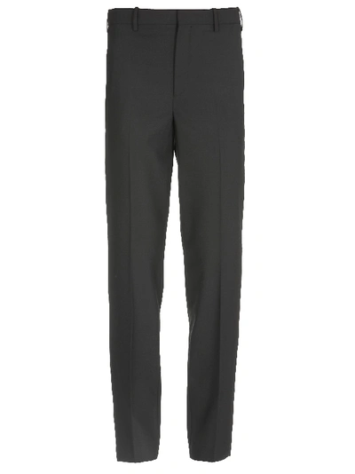 Shop Neil Barrett Tailored Cut Trousers In Black