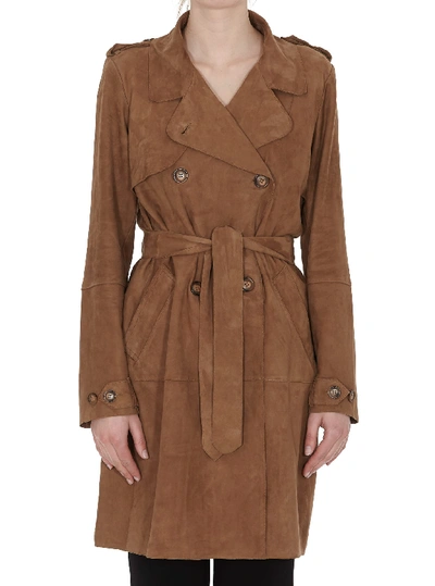 Shop Bully Trench In Brown