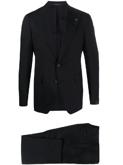 Shop Tagliatore Two Piece Suit In Black