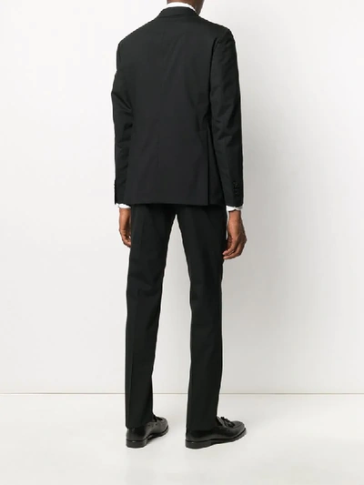 Shop Tagliatore Two Piece Suit In Black