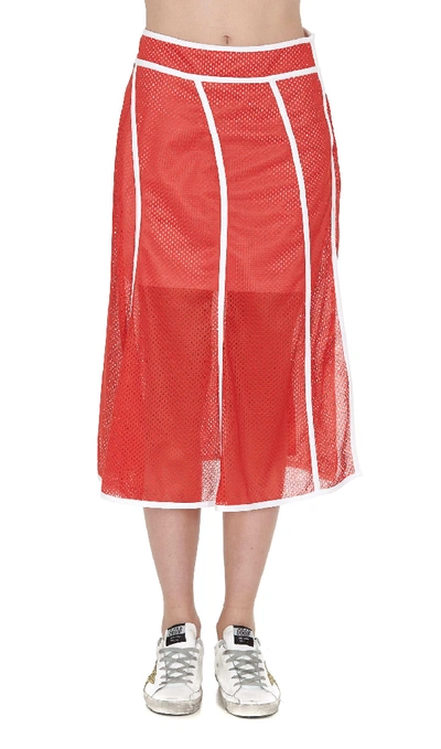 Shop Palm Angels Skirt In Red