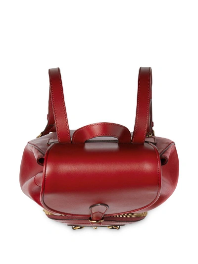 Shop Gucci 1955 Horsebit Backpack In Red