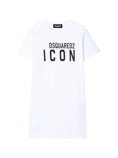 Shop Dsquared2 White Dress