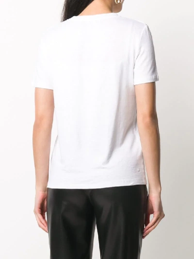 Shop Theory Patch-pocket T-shirt In White