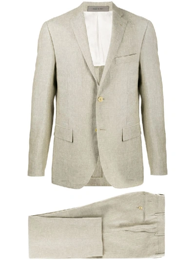 Shop Corneliani Two-piece Formal Suit In Neutrals