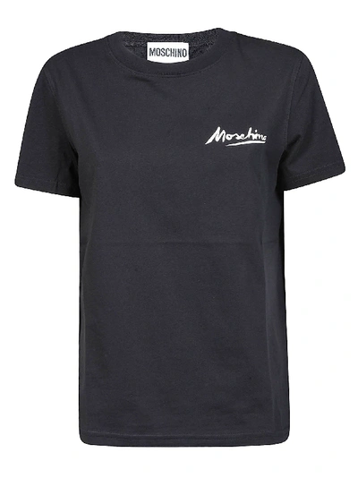 Shop Moschino Logo Print T-shirt