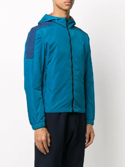 Shop Colmar Colour Block Hooded Jacket In Blue