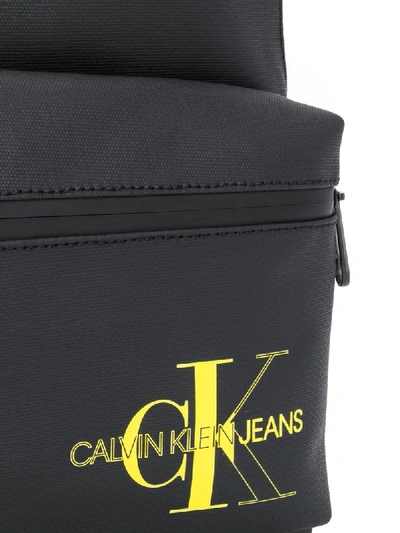 Shop Calvin Klein Jeans Est.1978 Logo Print Backpack In Black