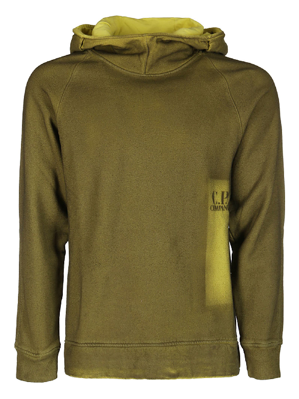 cp company green sweatshirt