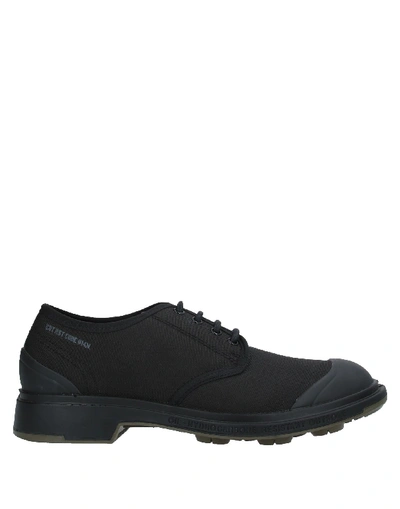 Shop Pezzol Laced Shoes In Black