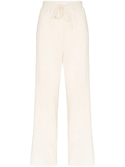 Shop Missing You Already Drawstring Trousers In Neutrals