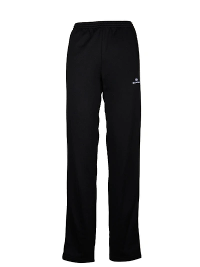 Shop Balenciaga Jogger Pants In Black White