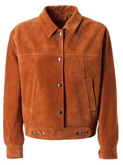 Shop Prada Buttoned Hem Jacket