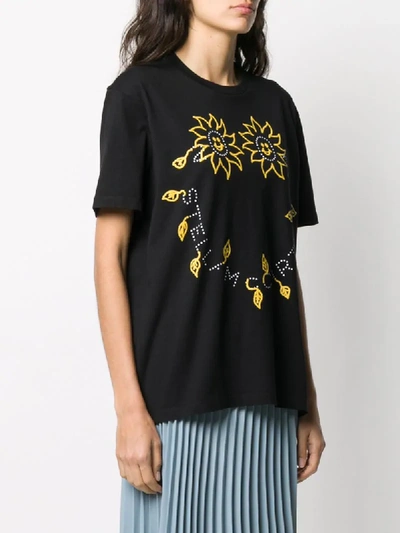 Shop Stella Mccartney Stella Smile T-shirt In Black