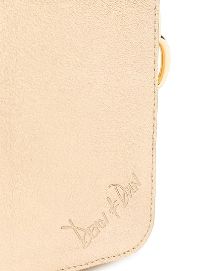 Shop Dsquared2 Key Cross Body Bag In Gold