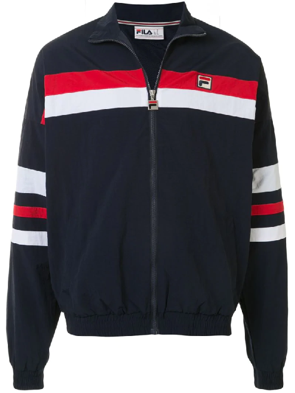 blue fila jacket