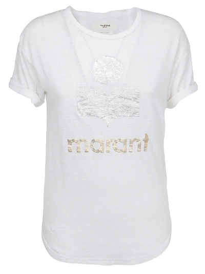 Shop Isabel Marant Isabel Etoile Marant T-shirt In White