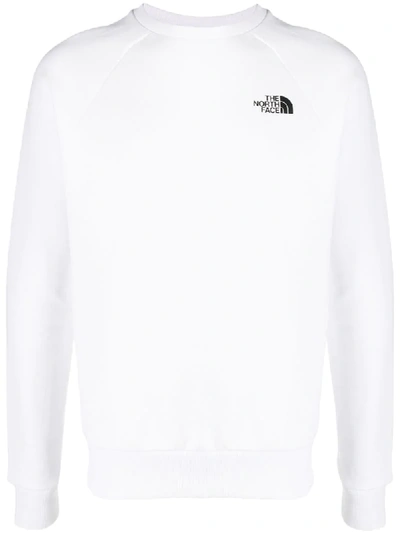 Shop The North Face Long Sleeve Sweatshirt In White
