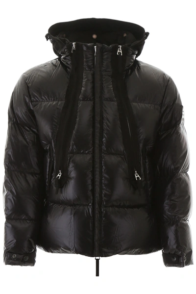 Shop Burberry Desford Puffer Jacket In Black