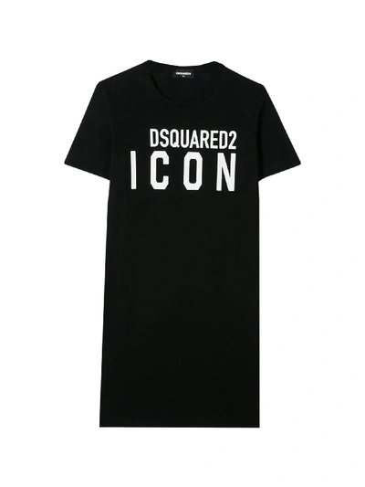 Shop Dsquared2 Black Dress