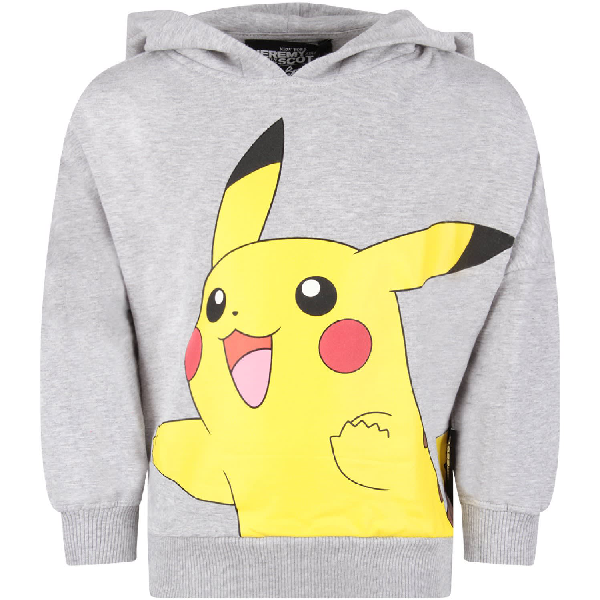 Jeremy Scott Grey Sweatshirt With Pikachu For Kid | ModeSens