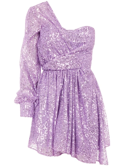 Shop Amen Dress In Lilac