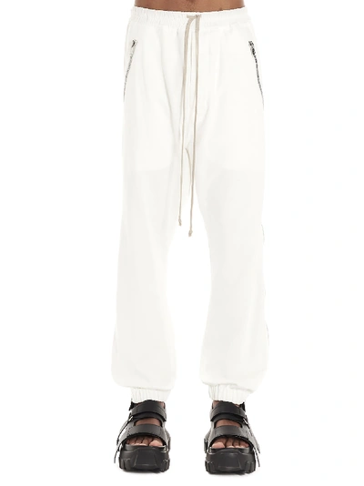 Shop Rick Owens Sweatpants In White