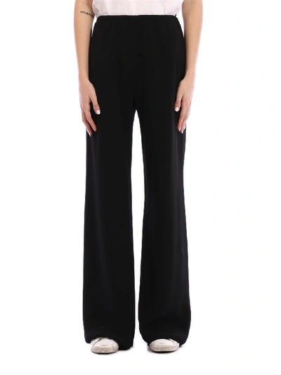 Shop The Row Gala Pant In Stretch Cady In Blk