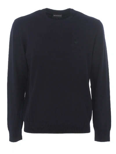 Shop Emporio Armani Sweater In Blu