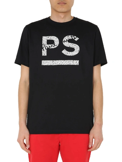 Shop Ps By Paul Smith Round Neck T-shirt In Nero