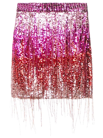 Shop Amen Skirt In Pinkdegrade