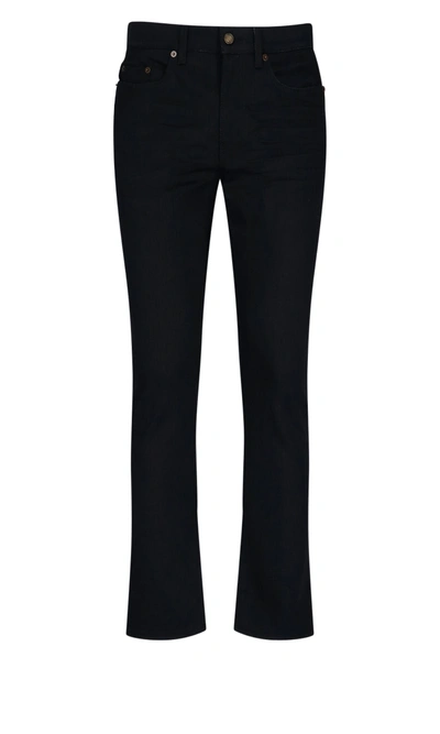 Shop Saint Laurent Jeans In Black