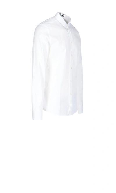 Shop Golden Goose Shirt In White