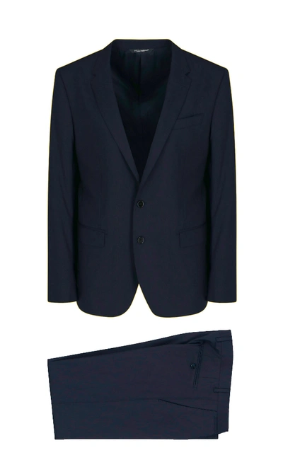 Shop Dolce & Gabbana Suit In Blue