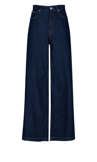 Shop Dolce & Gabbana Pants In Blue