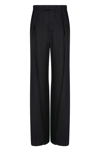 Shop Bottega Veneta Pants In Black